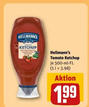 REWE Hellmann’s tomato ketchup Angebot