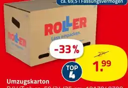 ROLLER Umzugskarton Angebot
