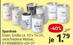 ROLLER Spardose Angebot
