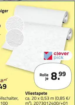 ROLLER Clever pick vliestapete Angebot