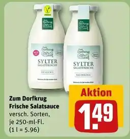 REWE Zum dorfkrug sylter salatfrische die leichte Angebot