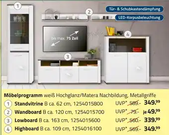 ROLLER Möbelprogramm Angebot