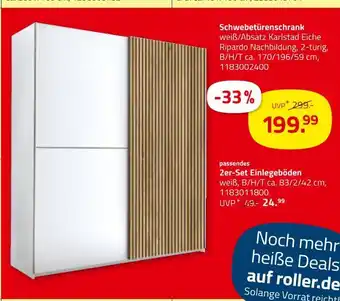 ROLLER Schwebetürenschrank Angebot