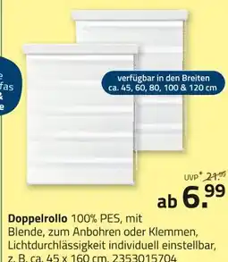ROLLER Doppelrollo Angebot