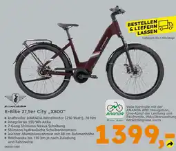 Globus Baumarkt Zündapp e-bike 27,5er city x800 Angebot