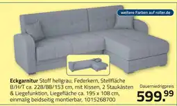 ROLLER Eckgarnitur Angebot