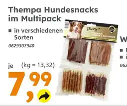 Globus Baumarkt Thempa hundesnacks im multipack Angebot