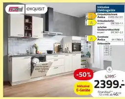 ROLLER Express oder exquisit einbauküche Angebot