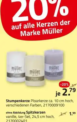 ROLLER Müller stumpenkerze Angebot