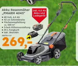 Globus Baumarkt Akku rasenmäher pmarm 4043 Angebot