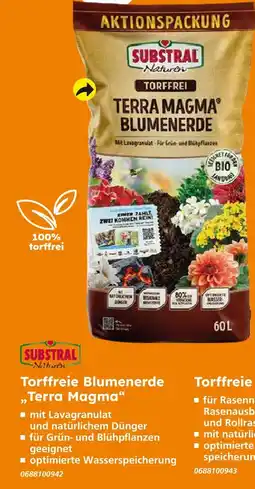 Globus Baumarkt Substral torffreie blumenerde „terra magma“ Angebot