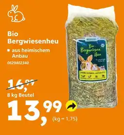Globus Baumarkt Bio bergwiesenheu Angebot
