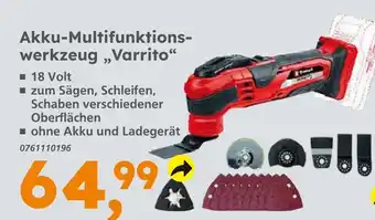 Globus Baumarkt Akku-multifunktionswerkzeug varrito Angebot