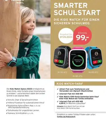 Tchibo Xplora kids watch xgo3 schwarz Angebot