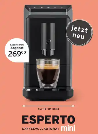 Tchibo Esperto mini kaffeevollautomat Angebot