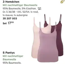 Tchibo 3 hemdchen Angebot