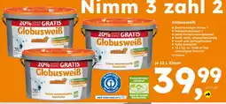 Globus Baumarkt Baumarkt globusweiß Angebot