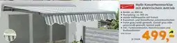 Globus Baumarkt Trendline halb-kassettenmarkise mit elektrischem antrieb Angebot