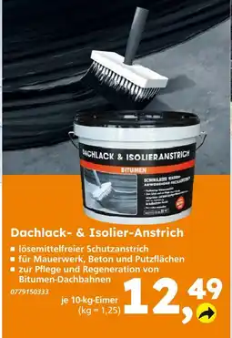 Globus Baumarkt Dachlack- & isolier-anstrich Angebot