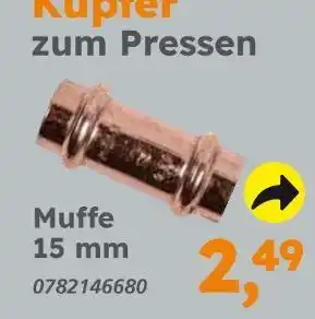 Globus Baumarkt Kupfer zum pressen Angebot
