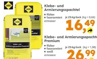 Globus Baumarkt Sakret klebe- und armierungsspachtel Angebot