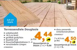 Globus Baumarkt Terrassendiele douglasie Angebot