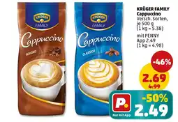 PENNY Krüger family cappuccino schoko Angebot