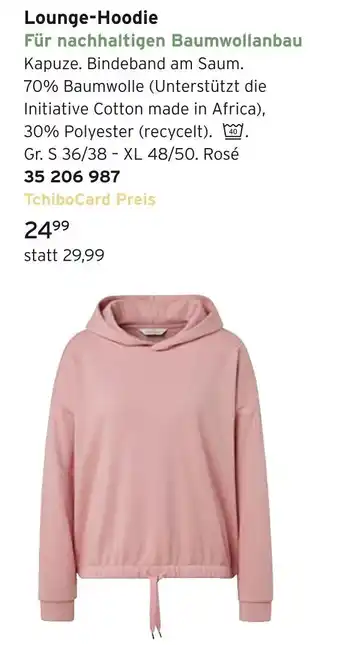 Tchibo Lounge-hoodie Angebot