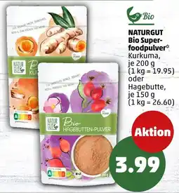 PENNY Naturgut bio kurkuma superfoodpulver Angebot