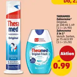 PENNY Theramed zahncreme original Angebot