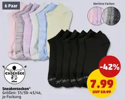 PENNY Chiemsee sneakersocken Angebot