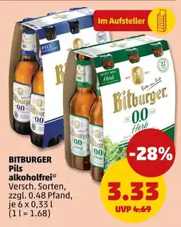 PENNY Bitburger pils alkoholfrei Angebot