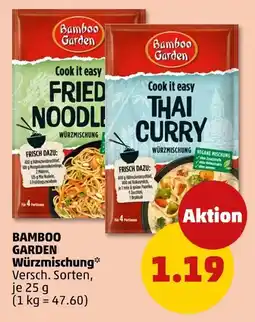 PENNY Bamboo garden würzmischung Angebot