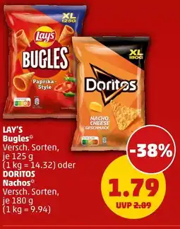 PENNY Lay's oder doritos bugles oder nachos Angebot