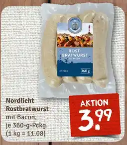 nahkauf Nordlicht rostbratwurst mit bacon Angebot