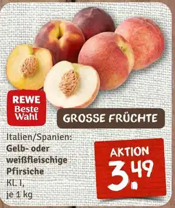 nahkauf Rewe beste wahl gelb- oder weißfleischige pfirsiche Angebot