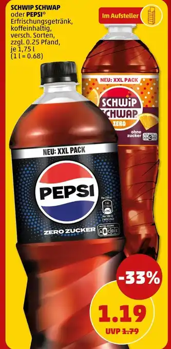 PENNY Schwip schwap schwip schwap zero zucker Angebot