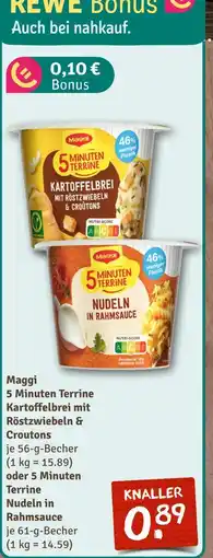 nahkauf Maggi 5 minuten terrine kartoffelbrei mit röstzwiebeln & croutons Angebot