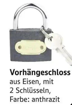 E-Center Vorhängeschloss Angebot
