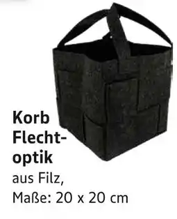 E-Center Korb flechtoptik Angebot