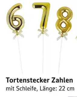 E-Center Tortenstecker zahlen Angebot