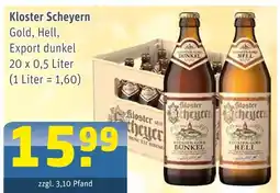 Getränke Arena Kloster scheyern gold Angebot