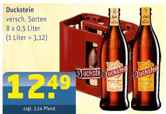 Getränke Arena Duckstein versch. sorten Angebot