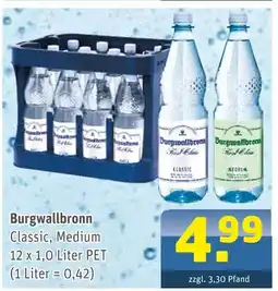 Getränke Arena Burgwallbronn classic Angebot