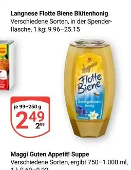 Globus Langnese flotte biene blütenhonig Angebot