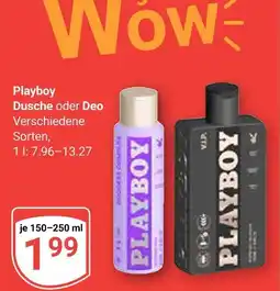 Globus Playboy dusche Angebot