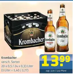 Getränke Arena Krombacher krombacher versch. sorten Angebot