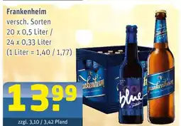 Getränke Arena Frankenheim frankenheim alt Angebot