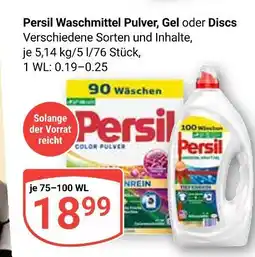 Globus Persil waschmittel pulver Angebot