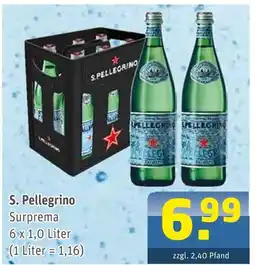 Getränke Arena S. pellegrino surprema Angebot